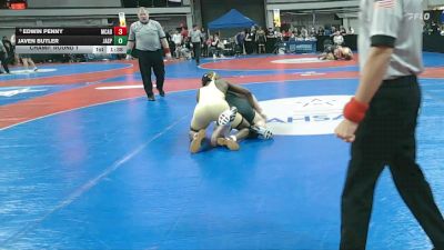 6A 165 lbs Champ. Round 1 - Edwin Penny, Mcadory vs Javen Butler, Jasper