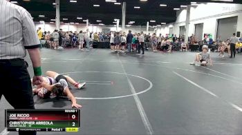 130 lbs Round 1 (4 Team) - Christopher Arreola, Rough House vs Joe Riccio, Finger Lakes Elite