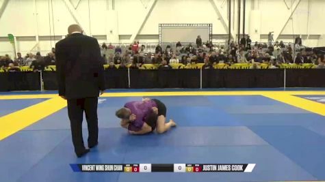 Justin James Cook vs Vincent Wing Shun Chan 2024 World IBJJF Jiu-Jitsu No-Gi Championship