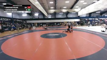 157 lbs Champ. Round 2 - Jonathan Fuller, Drexel - Unattached vs Carter Weaver, Pitt-Johnstown