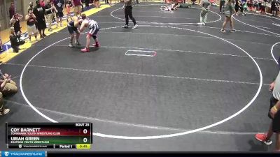 Semifinal - Uriah Green, Eastside Youth Wrestling vs Coy Barnett, Tomahawk Youth Wrestling Club