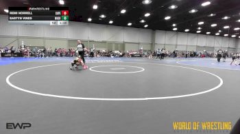 40 lbs Rr Rnd 2 - Remi Norrell, Super Girls K-6 vs Eastyn Vines, Washington K-6