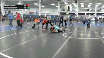 117 lbs Final - Payton George, Top Flight Wr Ac vs Annabelle Stamp, Tyngsborough