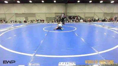 60 lbs Quarterfinal - Cooper Corbett, Roundtree Wrestling Academy 12u vs Jett Cavazos, Untouchables 12U Purple