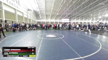 215 lbs Cons. Round 5 - Tommy Springman, Gallatin vs Gael Gutierrez, Millard