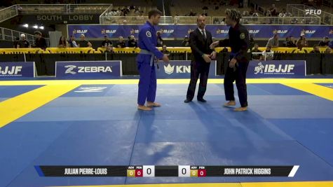 Julian Pierre-Louis vs John Patrick Higgins 2026 Pan Jiu Jitsu IBJJF Championship
