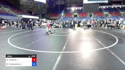 126 lbs Cons 32 #1 - William Gilmore, CA vs Matthew Krawczenko, AZ