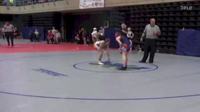 95 lbs Consi Of 4 - Kandice Noble, Springville, PA vs Teagan Shuman, Fleetwood, PA