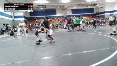 50 lbs Round 3 - Adriel Robinson, Suplex City Raptors vs Ira Wampler, Mid-South Wrestling Academy