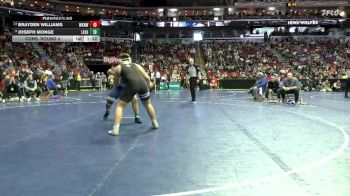 3A-215 lbs Cons. Round 4 - Brayden Williams, Waukee Northwest vs Joseph Monge, Lewis Central