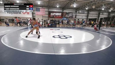 74 kg Cons. Sub-rd Of 32 - Joseph Giordano, Bulldog Elite vs Joey Showalter, Tar Heel Wrestling Club