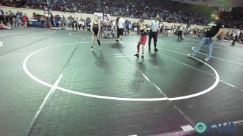 61 lbs Consi Of 4 - Jude Brunson, Hilldale Youth Wrestling Club vs Jake Potts, Heat