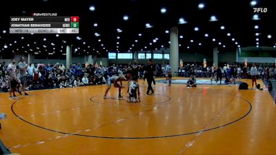 100 lbs Round 2 (8 Team) - Jonathan Benavides, Gulf Coast WC vs Joey Mayer, MF Dynasty