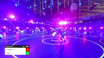 156 lbs Round Of 16 - Landyn Phillips, Maize WC vs Isaiah Vigil, Pikes Peak Warriors