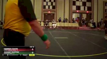 117 lbs Round 1 (6 Team) - Warren Coates, Vipers Orange Crush vs Dominic Gumtow, Michigan Mafia