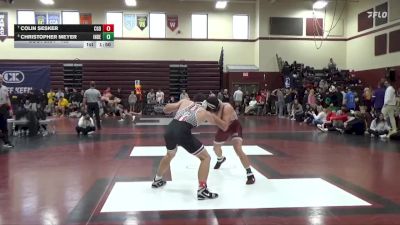 165 lbs 3rd Place Match - Christopher Meyer, Independence vs Colin Sesker, Clarion-Goldfield-Dows