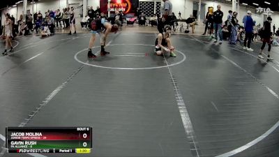 96 lbs Round 3 (4 Team) - Jacob Molina, Junior Terps Xpress vs Gavin Rush, PA Alliance