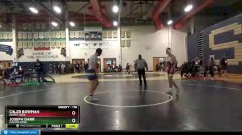 170 lbs Cons. Round 2 - Caleb Bowman, Desert Oasis vs Joseph Darr, Shadow Ridge