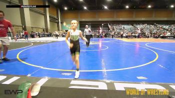 65 lbs Consi Of 16 #2 - Kinley Pederson, Summit Wrestling Academy vs Sienna Crandall, VVWC