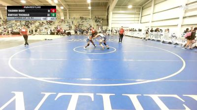 145 lbs Consi Of 16 #2 - Yasmin Bido, RI vs Emiyah Thomas, SC