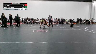 138 lbs Round 1 (4 Team) - Noah Pieterick, Ga Misfits vs Levi Wall, Circle Training Center