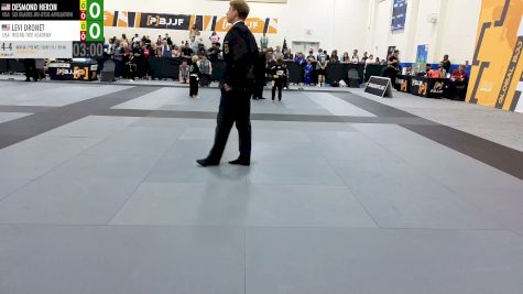 DESMOND HERON vs LEVI DRONET 2026 PBJJF Pan American Jiu-Jitsu Championships