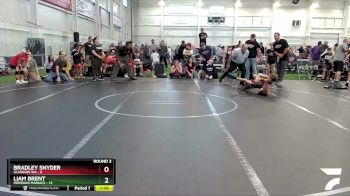 60 lbs Round 3 (8 Team) - Liam Brent, Meridian Maniacs vs Bradley Snyder, Glasgow WA