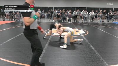 113 lbs Consi Of 32 #2 - Jack Wallukait, IA vs Zach Rehak, PA