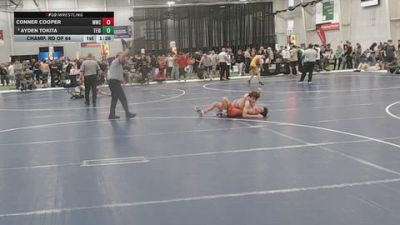 126 lbs Champ. Rd Of 64 - Conner Cooper, MWC vs Ayden Tokita, Team Idaho