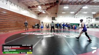 Boys 134 lbs Champ. Round 1 - Preston Stevens, Shasta Boys vs Raymundo Paz-Mungia, Orland Boys