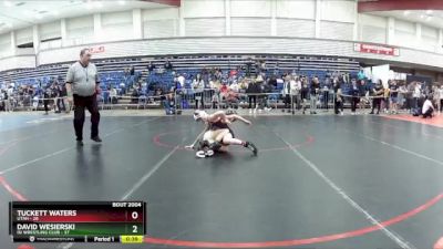 77 lbs Champ. Round 1 - Tuckett Waters, Utah vs David Wesierski, ISI Wrestling Club