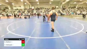 285 lbs Quarterfinal - Keimel Redford, TN vs Tristen Hitchcock, NY