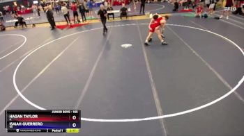 165 lbs Cons. Round 5 - Hagan Taylor, IL vs Isaiah Guerrero, WI