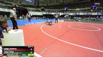 138 lbs Quarters & Wb (16 Team) - Corey Fazekas, Grassfield vs Piero Papili, Delaware Military Academy