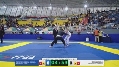 RODRIGO ACKLAS vs WEVERTON BARBOSA DA SILVA 2026 FPJJ Campeonato Paulista