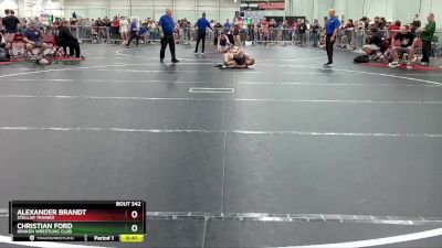 138 lbs Cons. Round 4 - Christian Ford, Kraken Wrestling Club vs Alexander Brandt, Stellar Trained