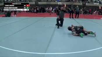 70 lbs Cons. Round 2 - Sage Jakusz, SHED Wrestling vs Julian Berthiaume, Pinnacle