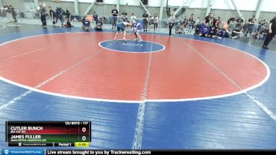 117 lbs Cons. Round 2 - James Fuller, Anacortes Hawkeyes WC vs Cutler Bunch, Big Cat WC