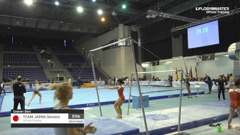 Team Japan Seniors - Bars, Official Training - 2019 City of Jesolo Trophy