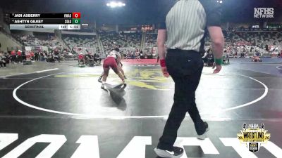 G6A-170 lbs Semifinal - Jadi Asberry, OWASSO (Girls) vs Ashtyn Gilkey, COLLINSVILLE (Girls)