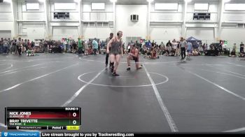138 lbs Round 5 (10 Team) - Nick Jones, Gladiators vs Bray Trivette, Tar River