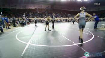 84 lbs Quarterfinal - Ayden Wagner, Choctaw Ironman Youth Wrestling vs Nathanul Hernandez, Midwest City Bombers