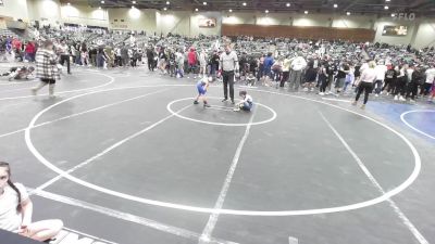 49 lbs Consi Of 8 #2 - Eric Holley, Core Wrestling vs Jayvion Santos, Buckaroo WC