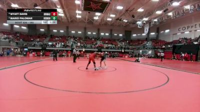 190 lbs Semifinal - Wyatt Davis, Irving MacArthur vs Mario Palomar, Lewisville Hebron