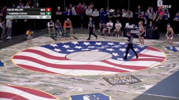 Cons. Round 1 - Landon Coyle, Faulkton Area vs Kalib Keller, Mobridge-Pollock