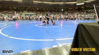 55 lbs Round Of 32 - Sariah The Last Panda, WTC vs Luxton Sullivan, Cushing Tigers