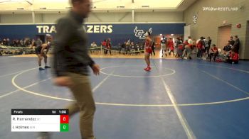 138 lbs Final - Rudy Hernandez, Dodge City vs Isaiah Holmes, Goddard