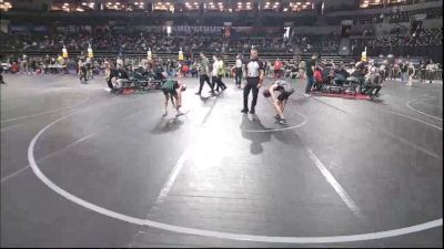 95 lbs Round Of 16 - Coby Vaughan, Newton vs Benjamin Schleifer, Cja