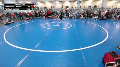 50 lbs Cons. Round 2 - Annahi Galvan, Lubbock-Cooper High School Wrestling vs Christian Castillo, Wesley Club Wrestling