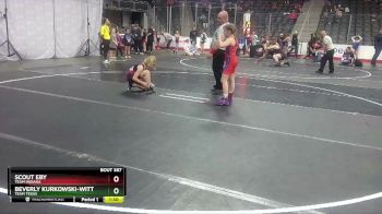 85 lbs 5th Place Match - Beverly Kurkowski-Witt, Team Texas vs Scout Eby, Team Indiana